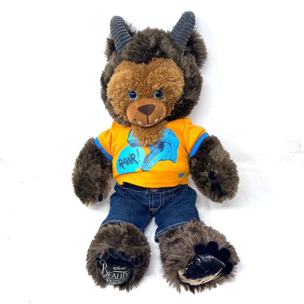 Build A Bear Disney Beauty & the Beast Plush Monster‎ with Outfit BABW 2017